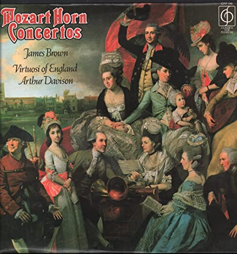 Mozart Horn Concertos - Mozart* / James Brown (10) With Virtuosi Of England, The Conducted By Arthur Davison LP