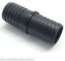 Pisces Inline Pond or Garden Barbed Hose Joiner 15mm - 15mm (0.5-0.5 inch) - Tubing Adapter for Easy Connection of Hosepipe