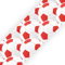 SuperDuperDecor - Football - Bedroom Wall Border - Eco Friendly 1.3m Self Adhesive Strips - Red Balls