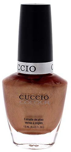 Cuccio Colour Nail Polish - Holy Toledo! - Nail Lacquer for Manicures & Pedicures, Full Coverage - Quick Drying, Long Lasting, High Shine - Cruelty, Gluten, Formaldehyde & 10 Free - 0.43 oz (6033)