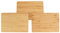 BambooMN Bulk Wholesale Premium Bamboo Cheese, Serving & Cutting Board - Small - 7.9 x 5.5 x 0.4 - 3 pcs