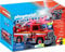 Playmobil City Action Fire Engine with Ladder Unit, Flashing Lights and Sounds