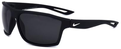 Nike Golf Legend P Sunglasses, Matte Black/Silver Frame, Polarized Grey Lens