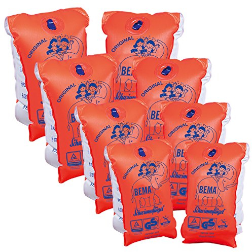 Bema® Original Schwimmflügel, orange, Größe 0/11-30 kg / 1-6 Jahre