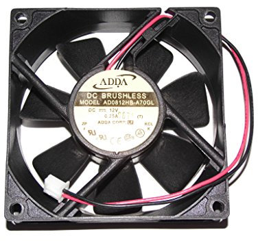 Generic 8cm AD0812HB-A70GL 12V 0.25A 2Wire Cooling Fan