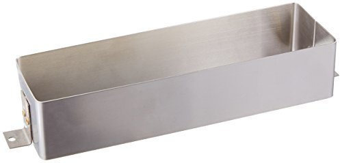Baudouin 0050.324 Boîte aux lettres manches, EN ACIER INOXYDABLE satiné