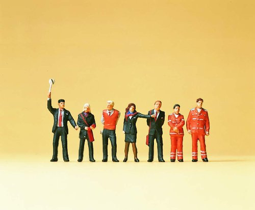 Preiser 10407 SBB Railway Personnel (7) Exclusive Figure Set