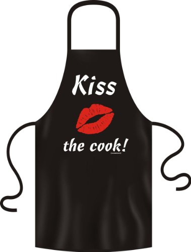 Grillschürze Original Rahmenlos ® Kiss the cook