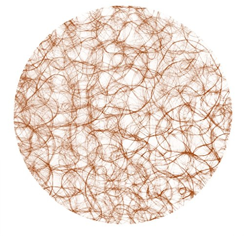 Sizoweb Formen - Platzsets - Tischsets - Dekounterlagen - 12 Stück - 64 (Sizoweb Kreis, Kupfer)