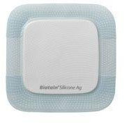 Biatain Silicone Ag Schaumverband 17,5x17,5 cm