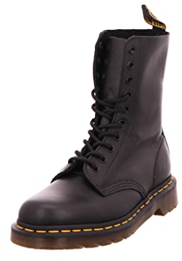 DR. MARTENS 1490 10 Eye Boot, Anfibi Donna, Black, 37 EU