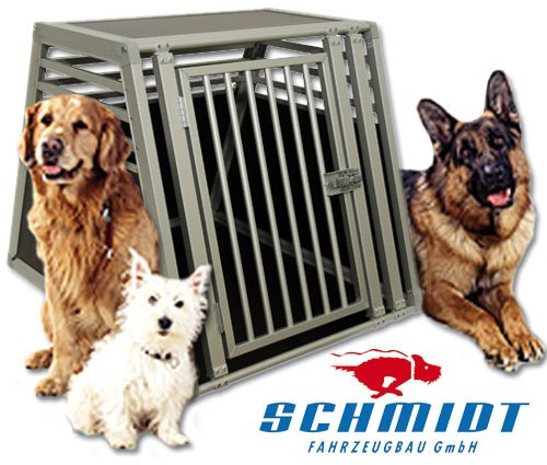 Schmidt-Box Hundebox Einzelbox UME 75/93/68 (für Grosse Hunde)