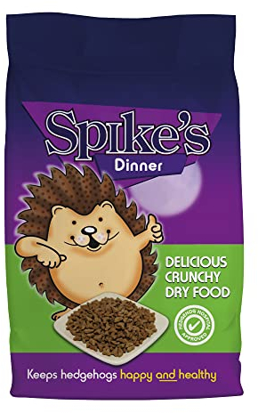 Spike's | Hedgehog Food, Delicious Crunchy Dry | High in Fibre, with Fresh Chicken | Suitable for Adults & Hoglets | Made in the UK (2.5kg)