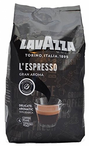 Lavazza Gran Aroma Bar Kaffee Espresso 1000g Bohnen