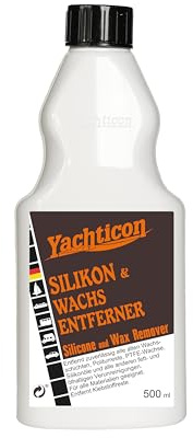 YACHTICON Silikon & Wachs Entferner 500 ml – effektiver Reiniger zur Lackvorbereitung – entfernt Silikonreste, Wachs, Fett & Politurrückstände – ideal für Auto, Boot, Gelcoat & Lackierarbeiten