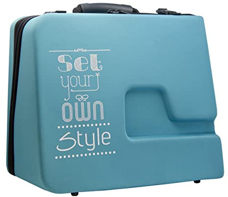 ALFA TO U - Custodia semirigida per Macchina da Cucire Blu