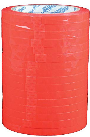 Polypropylene Tape 9mmx66m Red (Pack of 16) 70521252