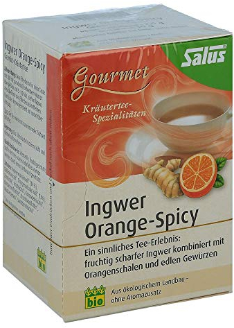 Salus Gourmet Ingwer Orange Spicy Tee, 15 St.