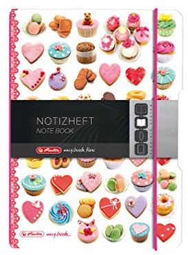 Herlitz 11415627 Notizheft (A5, LIN , 80 g/qm) 40 Blatt rezepte