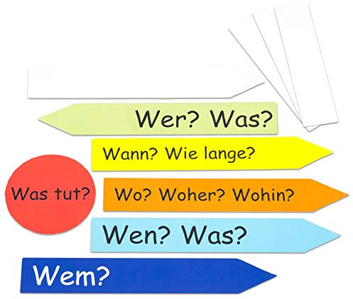 Betzold - Magnetischer Satzstern für die Tafel - Tafelmaterial Deutsch Unterricht