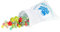 Toys Pure 63952 - Mein Murmelbeutel mit 50 Murmeln