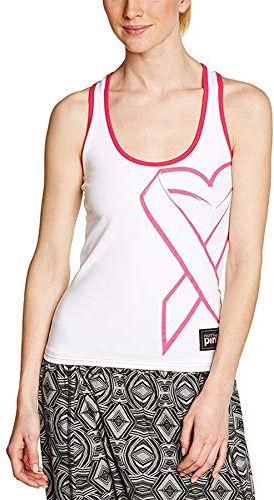 Zumba Fitness Damen Athletic Graphic Design Dance Workout Racerback Tank Top for Women Slim Fit Frauentops, White, Medium