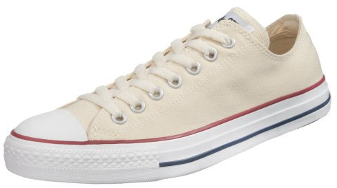 Converse Damen Chuck Taylor All Star Ox Sneaker, Beige White Cream, 39 EU