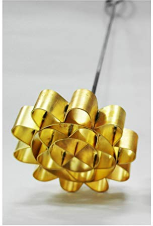 Dok Jok Thai-Dessertform, Messing, für Lotus- und Blumenkekse, 8,9 cm