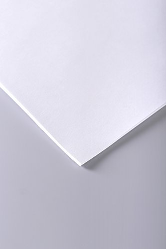 Clairefontaine 37254C Skizzenpapier (70 g, DIN A2, 42 x 59,4 cm, 25 Blatt, ideal für Künstler oder die Schule) weiß
