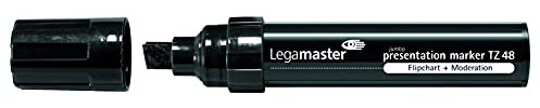 Legamaster 7-155502 Presentation Marker TZ 48 Jumbo, Keilspitze, Strichbreite 4-12 mm, rot