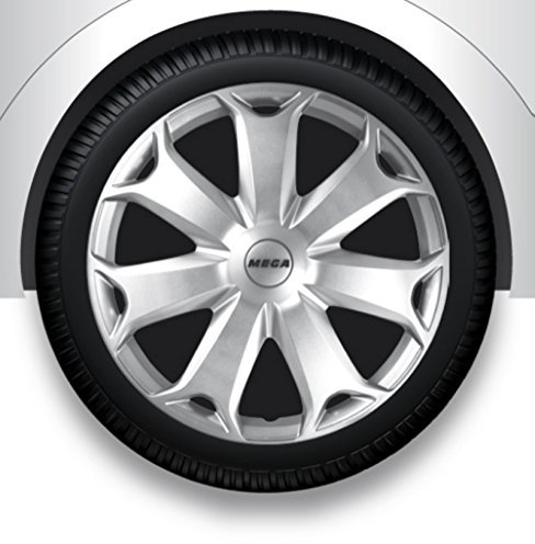 ZentimeX Radzierblenden Radkappen Radabdeckung 14 Zoll #81 Silber Nylon