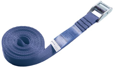 pewag Zurrgurt 1-teilig, 25 mm maximal 250 kg mit Gurtklemme, 2 Stück, 91492