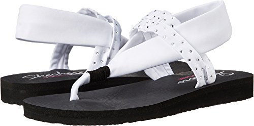 Skechers Damen Meditation-Studio Kicks, Weiß, 39 EU