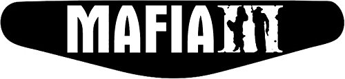 Decus-Shop Play Station PS4 Lightbar Sticker Aufkleber Mafia 3 (schwarz)