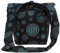 GURU SHOP Sadhu Bag, Goa Tasche, Schulterbeutel - Schwarz, Unisex - Erwachsene, Baumwolle, 35x35x25 cm