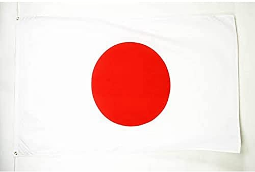 BANDERA de JAPÓN 90x60cm - BANDERA JAPONÉSA 60 x 90 cm poliéster ligero - AZ FLAG
