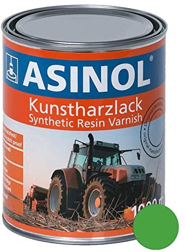 ASINOL DEUTZ GRÜN NEU 1000 ml Kunstharzlack Farbe Lack 1l Liter Dose