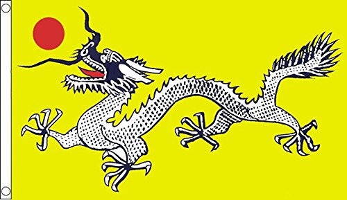 The Flag Wholesaler Dragon Chinois Drapeau 1,5 x 0,9 m