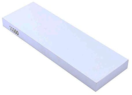 Yosoo White Sharpening Stone 10000 Fine Grains, Double Sided Sharpening Stone, Excellent Polishing Tool