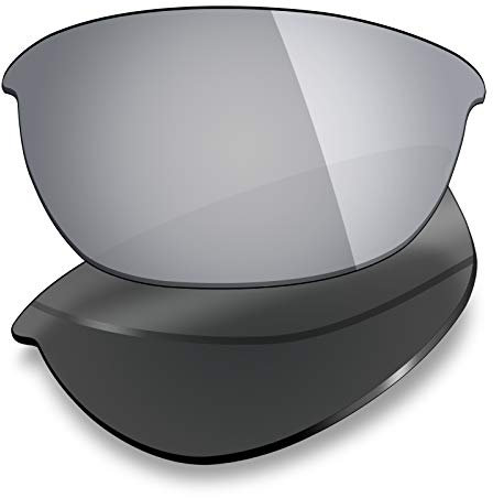 Mryok Polarized Replacement Lenses for Oakley Half Jacket 2.0 OO9144-62mm - Silver Titanium