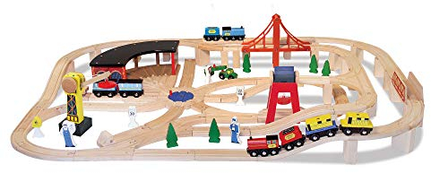Melissa & Doug Eisenbahn-Set aus Holz
