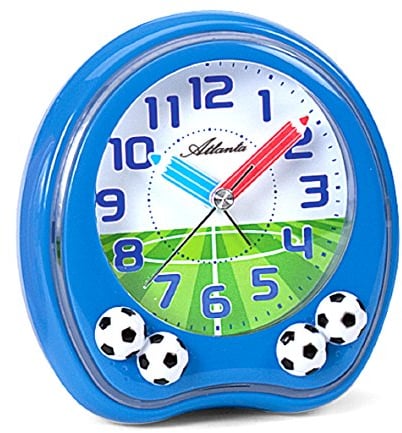 Atlanta Kinderwecker Fußball Blau - 1719-5