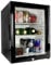 Frostbite Glass Door Mini Bar 35ltr Black