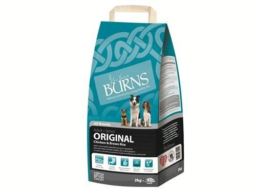 (3 Pack) Burns - Original Chicken & Rice Dog Food 2kg