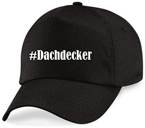 Reifen-Markt Base Cap Hashtag #Dachdecker Größe Uni Farbe Schwarz Druck Weiss