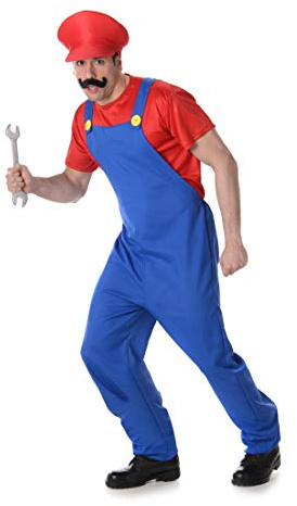 Karnival Costumes Klempner-Kostüm für Jungen, Grün