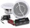 E-audio Kit con altoparlante Bluetooth da soffitto per il bagno wireless e impermeabile 2 Way Multi