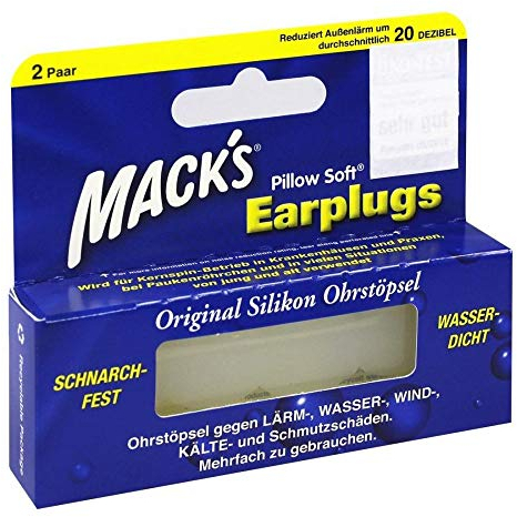 MACKS Earpluggs 2X2 St