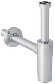 'GEBERIT SIFONE/Sol. Doccia di lavabo sifone bottiglia 40 mm 1.1/4 cromo lucido