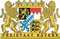U24 Aufkleber Freistaat Bayern Wappen 15 x 10 cm Autoaufkleber Sticker Konturschnitt